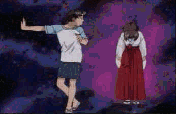 Azusa kicks eichi in the noggin